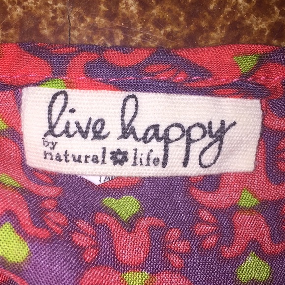 Live happy by natural life women’s shirt! - Picture 5 of 8